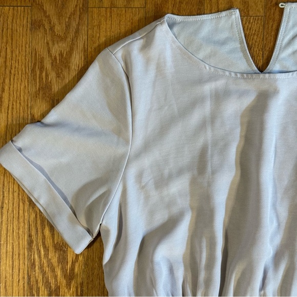 Saving Paige Light Gray Women's Dress Size M - Picture 4 of 6